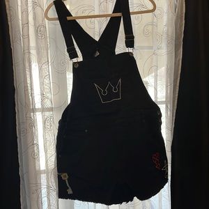 Kingdom Hearts short overalls/shortalls